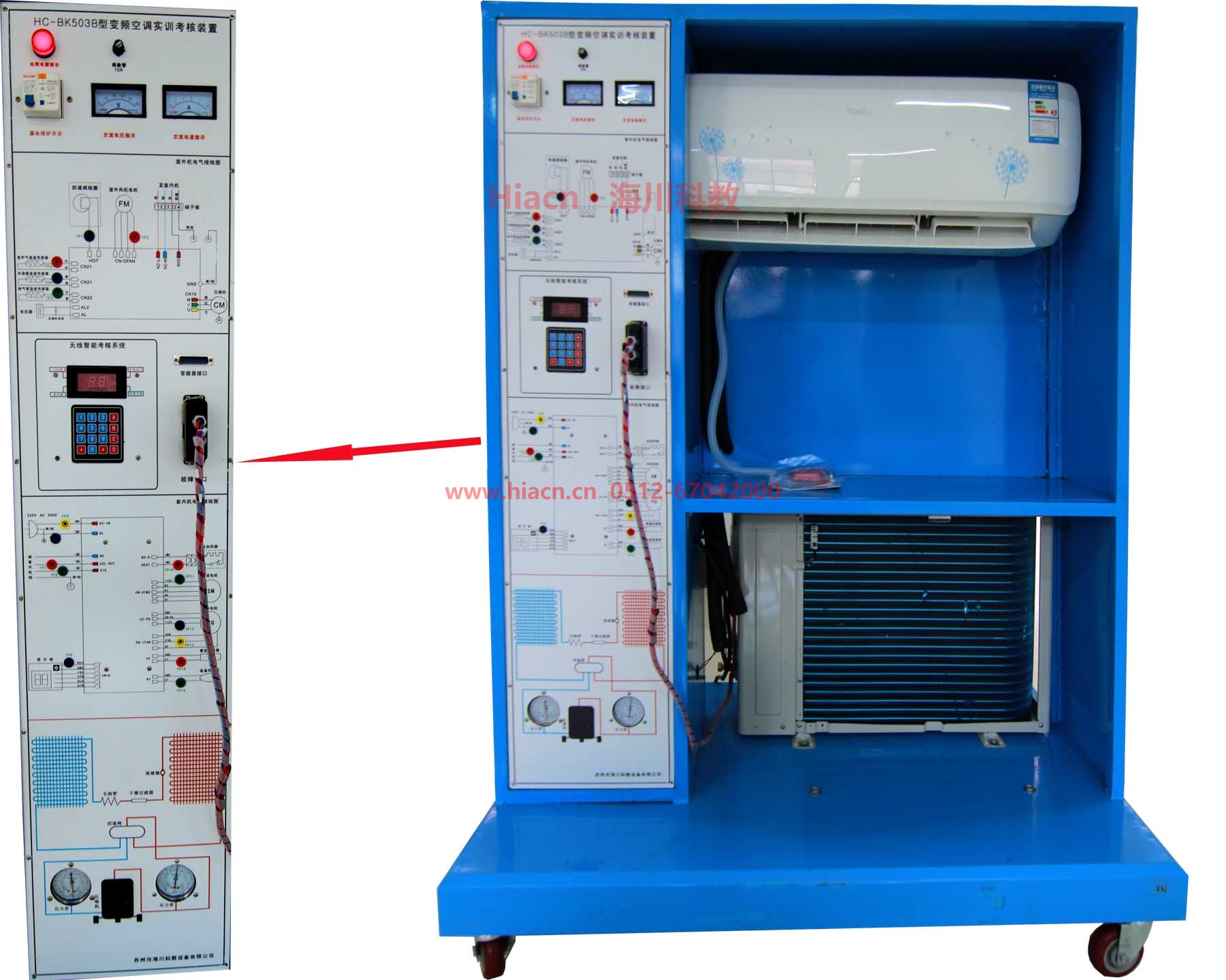 變頻空調(diào)實訓(xùn)考核裝置 